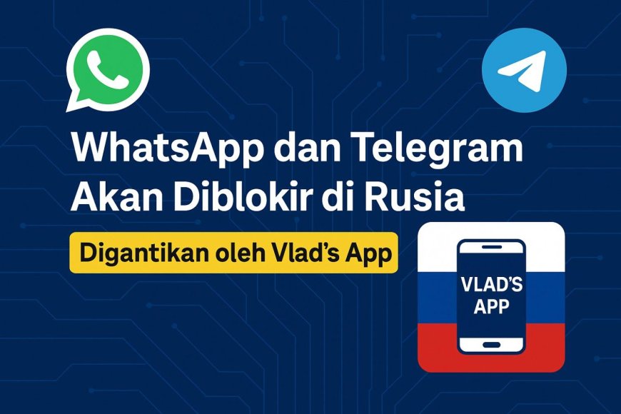 WhatsApp dan Telegram Akan Diblokir di Rusia, Digantikan oleh Vlad's App: Menuju Era Pengawasan Digital?