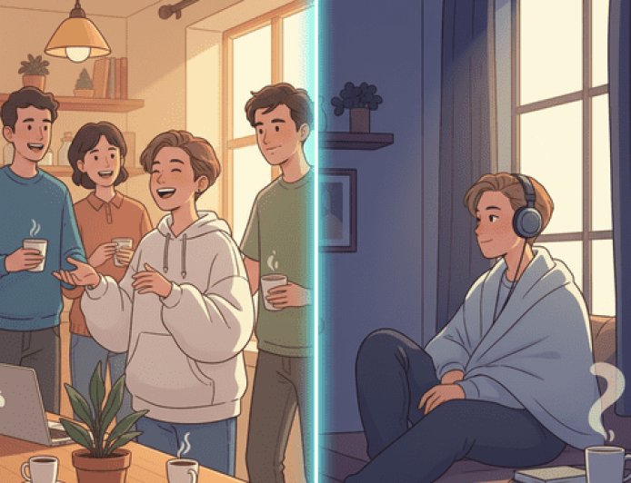 Omnivert itu apa?  Terkadang ekstrovert dan di lain waktu introvert total!