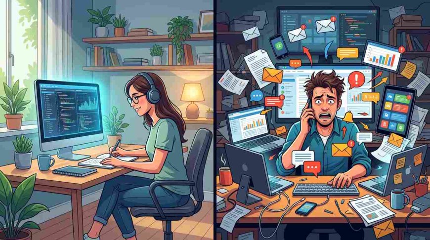 Deep Work vs Multitasking: 5 Fakta Ilmiah Metode Terbukti Paling Produktif